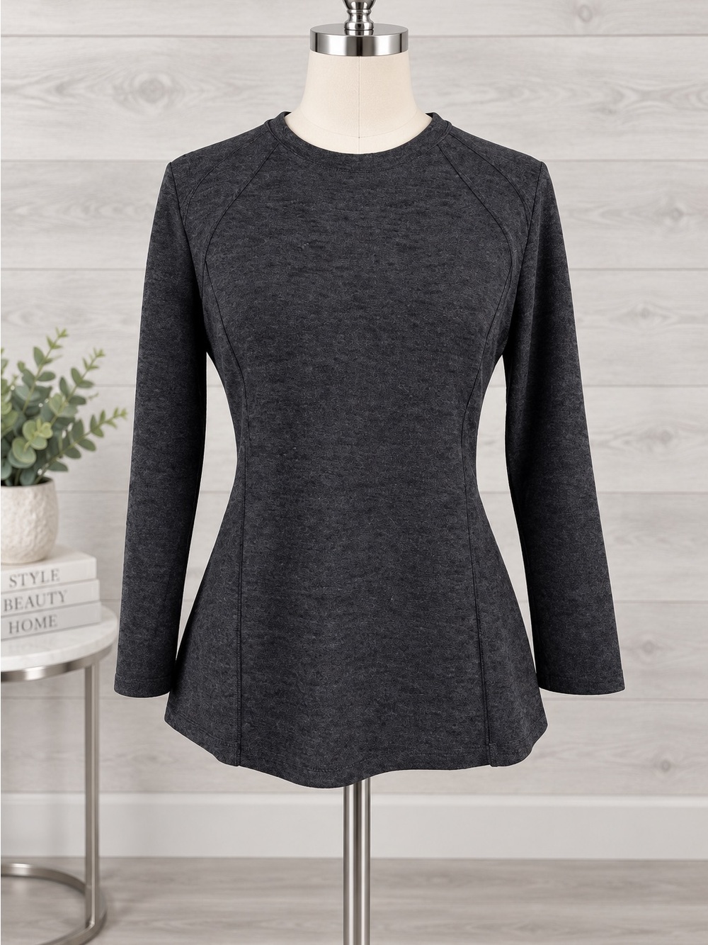 Ann Taylor Black Women's Top Tunic
